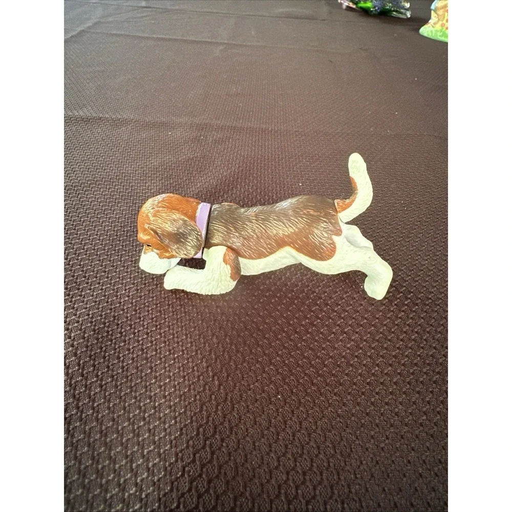 Mattel Barbie Dollhouse Pet Brown & White Posh Pets Puppy Dog Vet Playset Moves